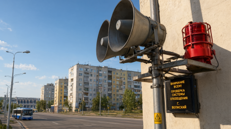 Проверка работы системы оповещения населения Проверка работы системы оповещения населения